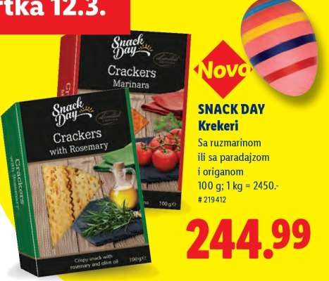 Snack Day Krekeri