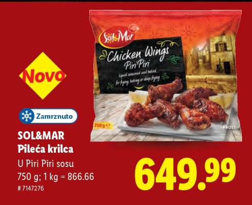 Sol&Mar Pileća krilca