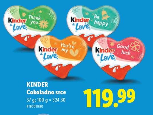 Kinder Čokoladno srce