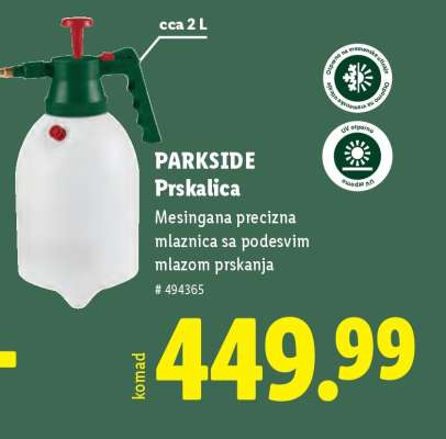 Parkside Prskalica