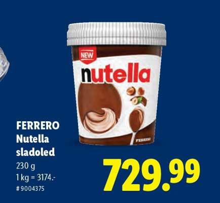 FERRERO Nutella sladoled