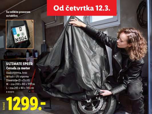 Ultimate Speed Cerada za motor