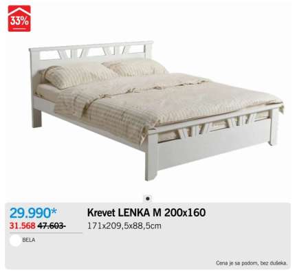 Krevet LENKA M 200x160