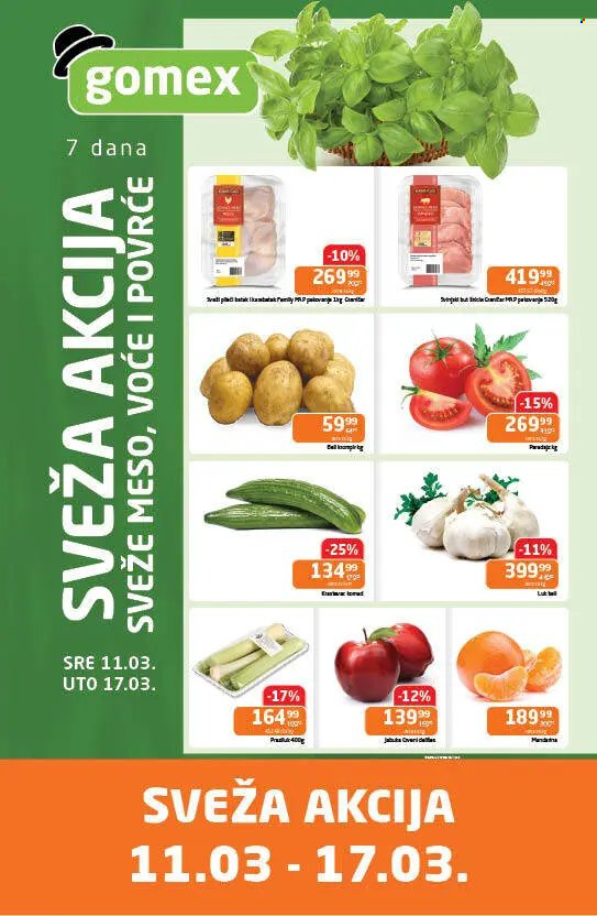 Gomex katalog - 11.03.2026 - 17.03.2026. Stranica 1