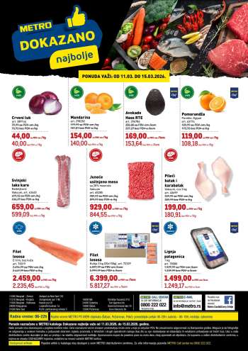Metro katalog - 11.03.2026 - 15.03.2026.