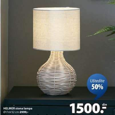 HELMER STONA LAMPA