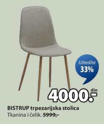 BISTRUP TRPEZARIJSKA STOLICA