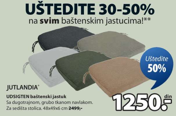 UDSIGTEN BAŠTENSKI JASTUK