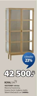 VESTERBY vitrina