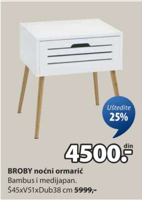 BROBY NOĆNI ORMARIĆ