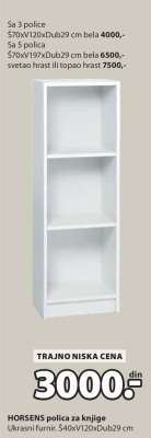 HORSENS POLICA ZA KNJIGE