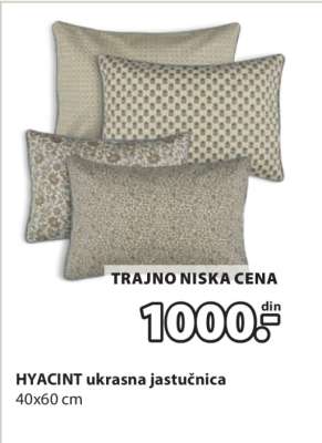 HYACINT ukrasna jastučnica