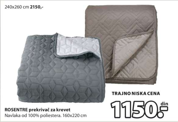 ROSENTRE PREKRIVAČ ZA KREVET