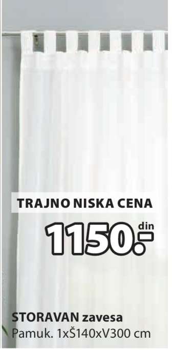 STORAVAN ZAVESA