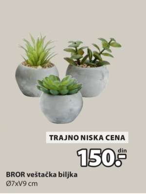 BROR VEŠTAČKA BILJKA