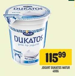 Jogurt Dukatos Natur 400g