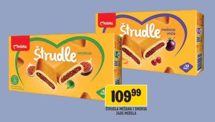 Štrudla mješana i smokva