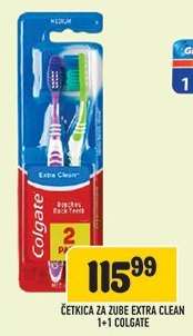 Četkica za zube Extra Clean 1+1 Colgate