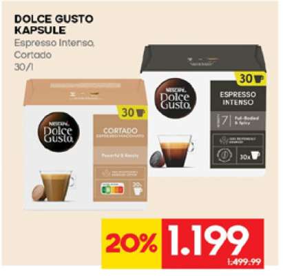 DOLCE GUSTO KAPSULE