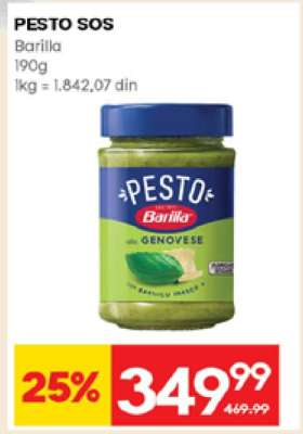 Pesto sos
