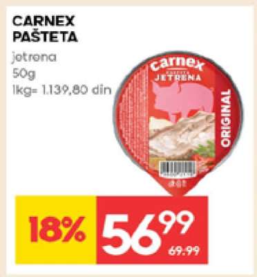 CARNEX PAŠTETA