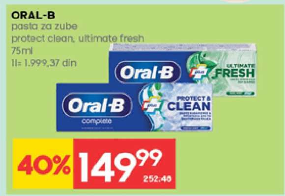 ORAL B