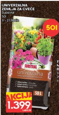 UNIVERZALNA ZEMLJA ZA CVEĆE