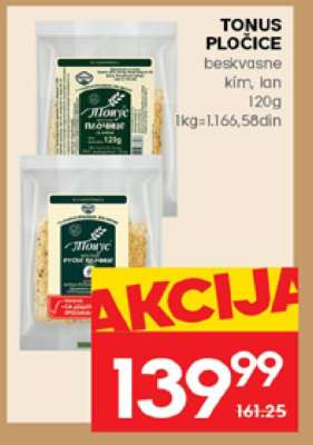 TONUS PLOČICE