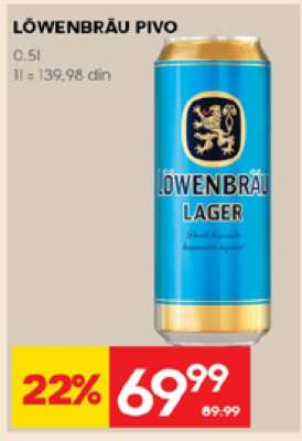 LOWENBRAU PIVO