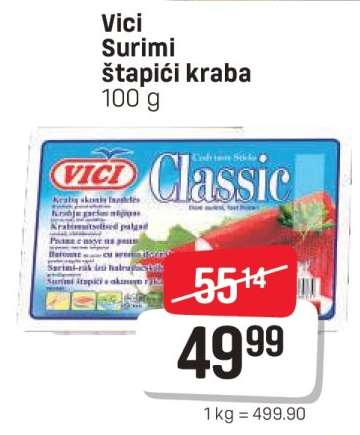 Vici Surimi štapići kraba