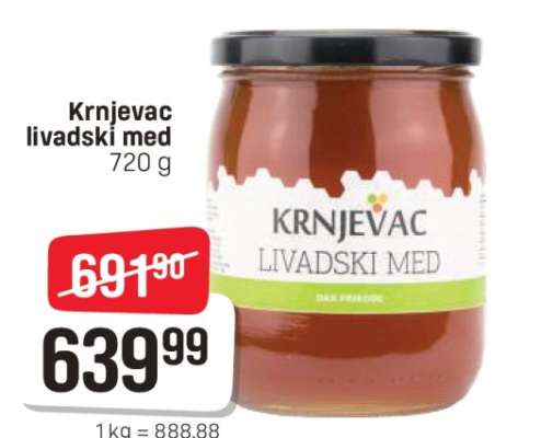 Krnjevac livadski med