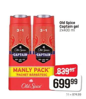 Old Spice Captain gel