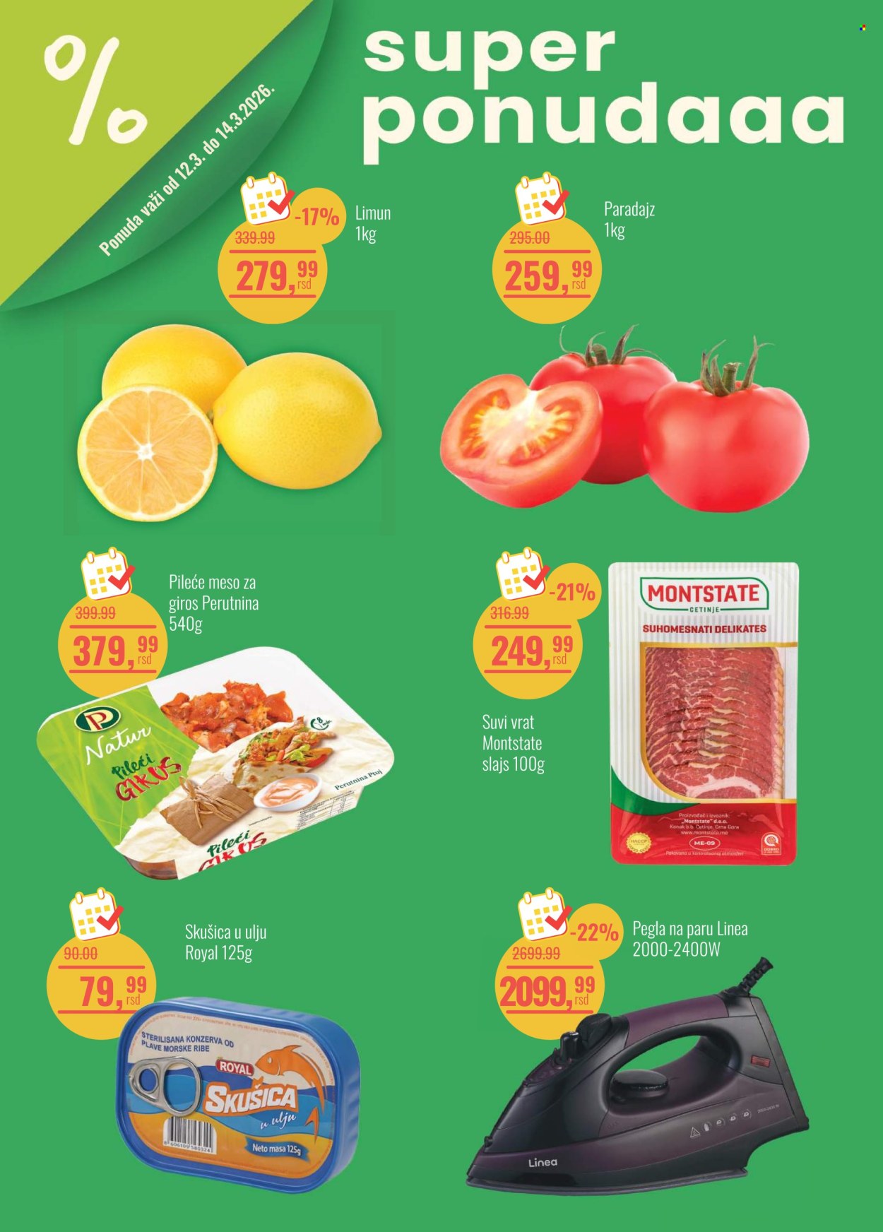 Aroma Market katalog - 12.03.2026 - 14.03.2026. Stranica 1