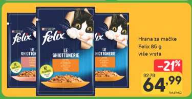 Hrana za mačke Felix 85 g