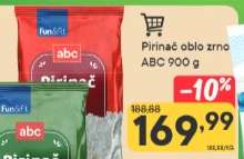 Pirinač oblo zrno ABC 900 g