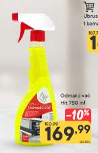 Odmašťovač hit 750 ml