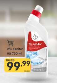WC sanitar hit 750 ml