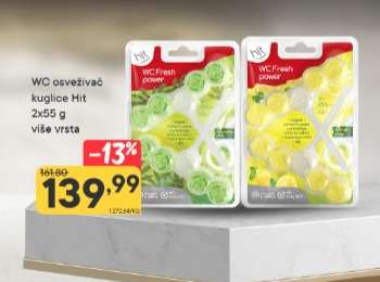 WC osveživač kuglice hit