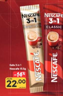 Kafa 3 in 1 Nescafe 15.5g