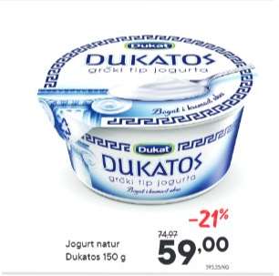Jogurt natur Dukatos 150 g