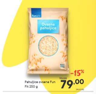 Pahuljice ovsene Fun Fit