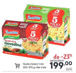 Nudle instant Indo