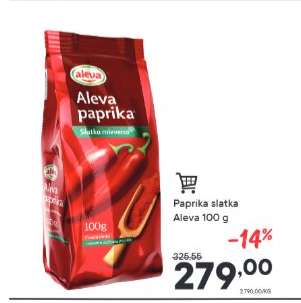 Paprika slatka Aleva 100 g