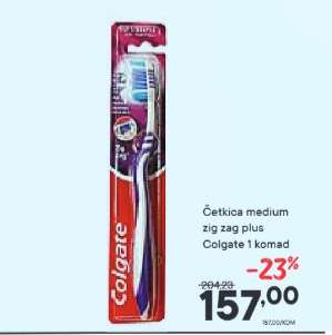 Četkica medium zig zag plus