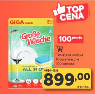 Tablete za sudove Grosse Wasche