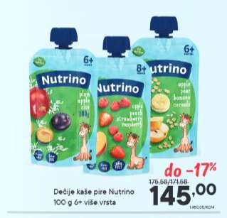 Dečije kaše pire Nutrino