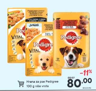 Hrana za pse Pedigree