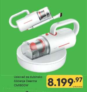 Usisivač za dubinsko čišćenje Deerma CM1800W