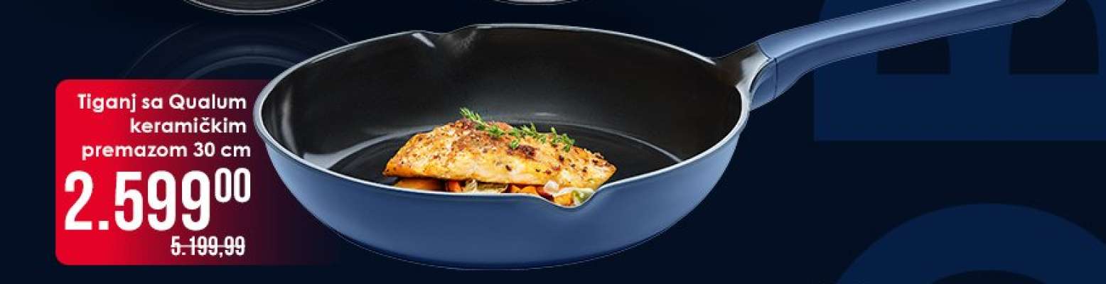 Tiganj sa Qualum keramičkim premazom 30 cm