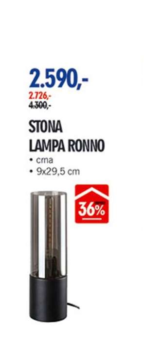 STONA LAMPA RONNO